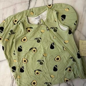 Kyte Avocado Sleep Sack, Size M, 0.5 TOG